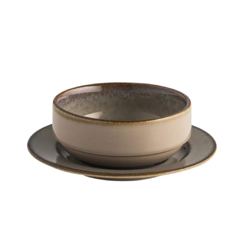 Jumbo Joy Soil Soup Bowl Plate 17 cm