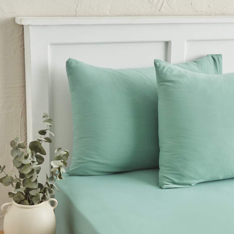 Karaca Home Motto 2 Pillow Case 50x70 cm Green Karaca Home Motto 2 Pillow Case 50x70 cm Green