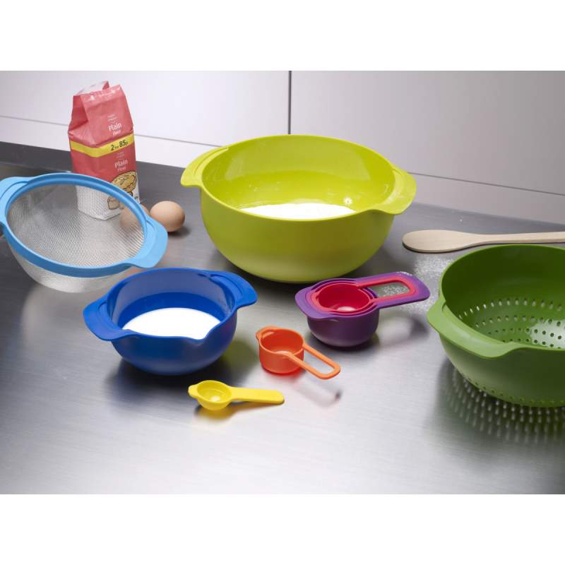 Joseph Joseph 40031 Nest Plus 9 Pcs Multi Color Preparation Set