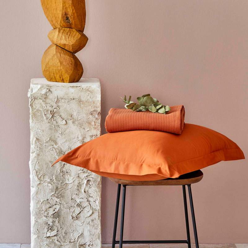 Karaca Home Back To Basic Tile 100% Cotton Double Duvet Cover Set Karaca Home Back To Basic Tile 100% Cotton Double Duvet Cover Set