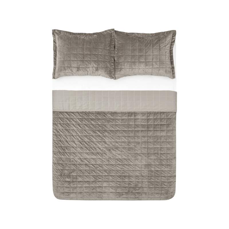 Karaca Home Noela Double Quilted Bedspread Gray Karaca Home Noela Double Quilted Bedspread Gray