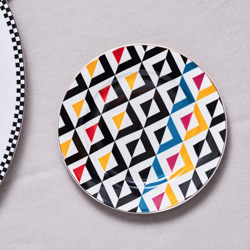 Karaca Game Cake Plate 19 cm