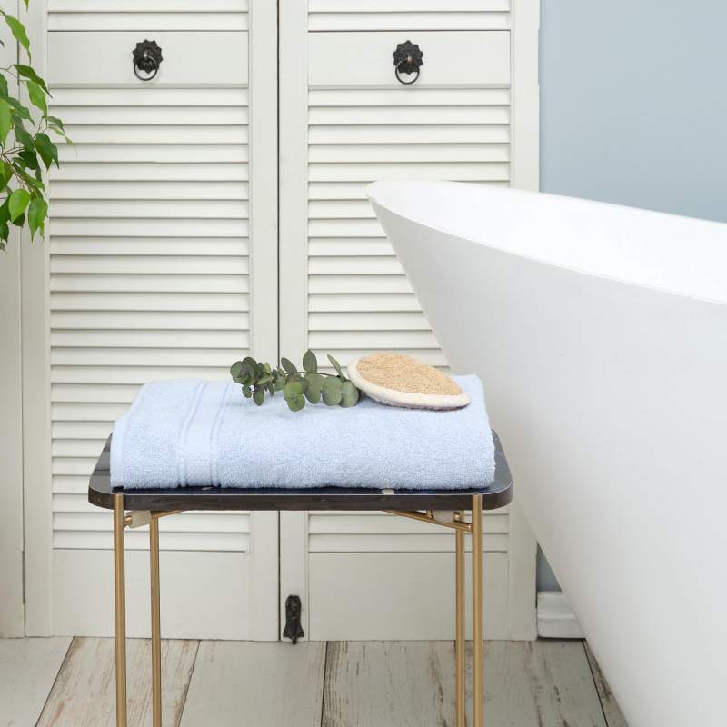 Karaca Home Daily Soft 100% Cotton Bath Towel 70x140 cm Ice Blue