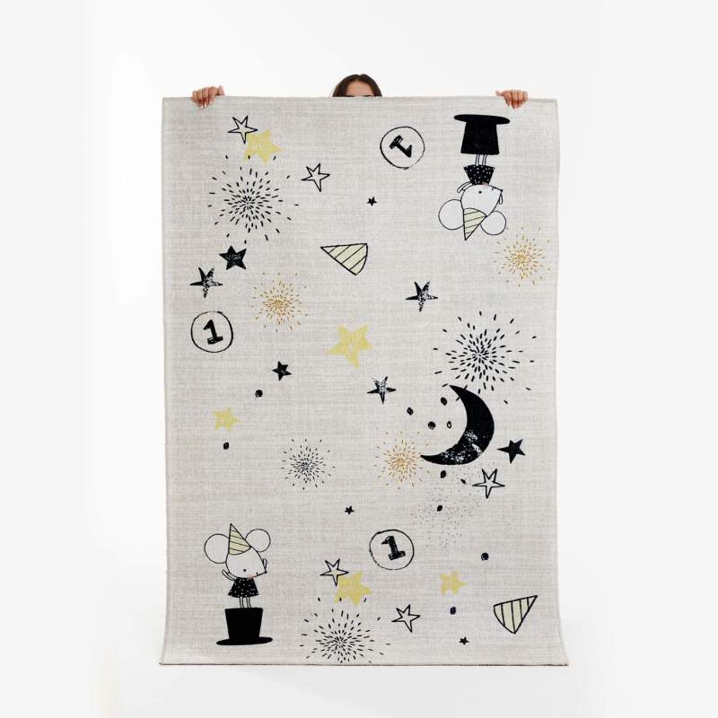 Cashmere Carpet Decorative Art Kids/Teen Mice 120x180 cm