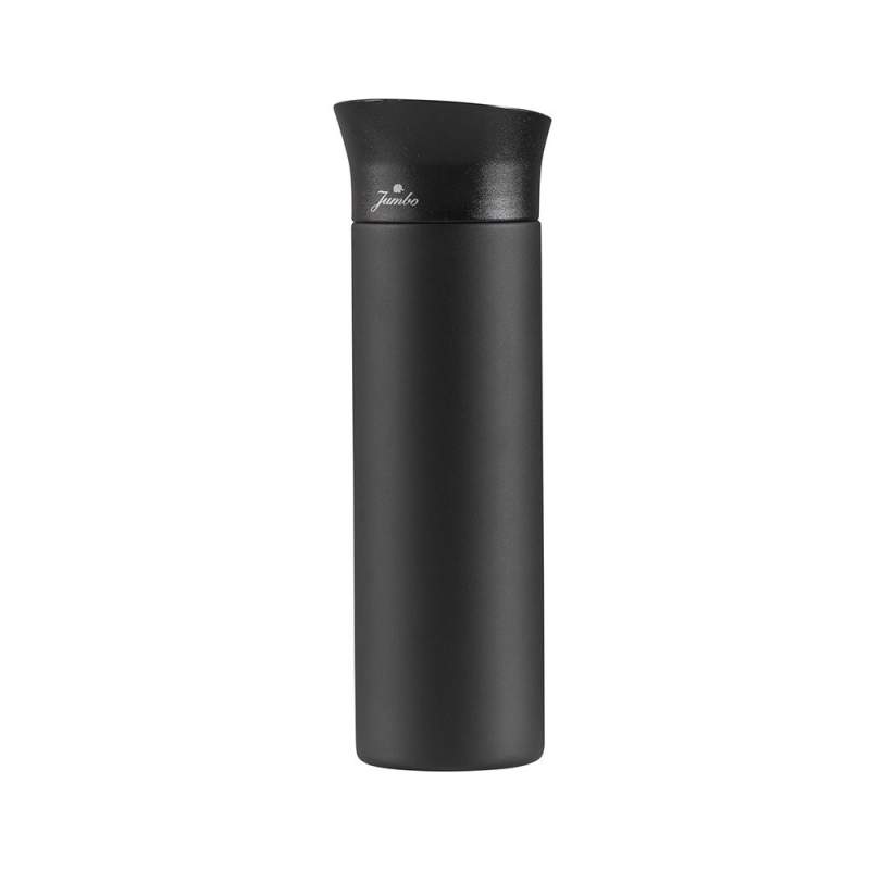 Jumbo Journey Black Travel Hand Thermos