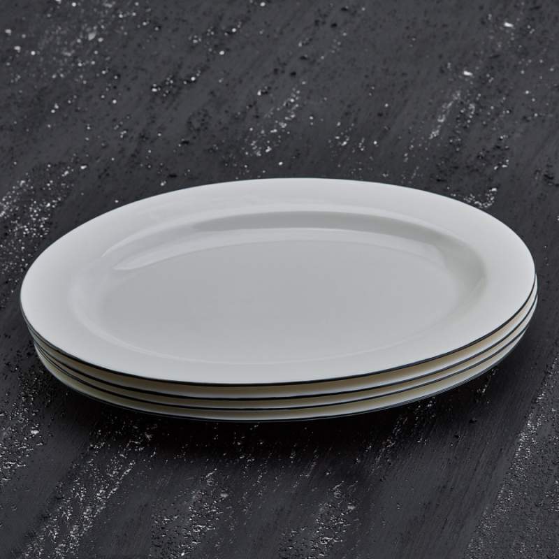 Karaca Elica 30 cm Oval Boat Plate