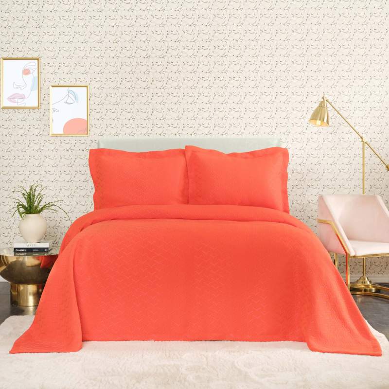 Karaca Home Cedric Single Bedspread Pomegranate Flower Karaca Home Cedric Single Bedspread Pomegranate Flower