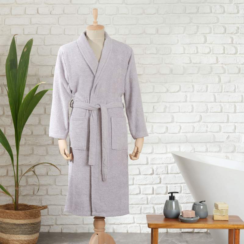 Timeless Maren Gray Bathrobe L/XL Timeless Maren Gray Bathrobe L/XL