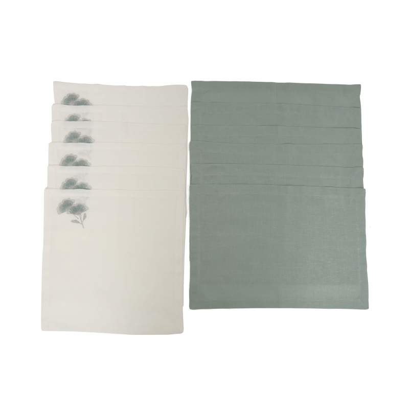 Karaca Home Gökçe Tableware Textile Set Karaca Home Gökçe Tableware Textile Set