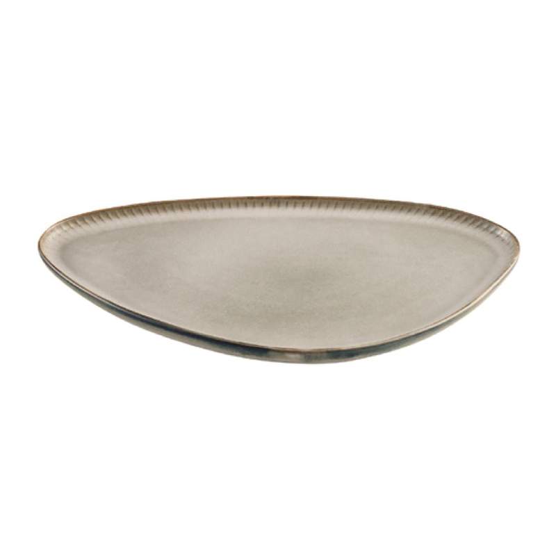 Jumbo Efes Gray Boat Plate 34 cm