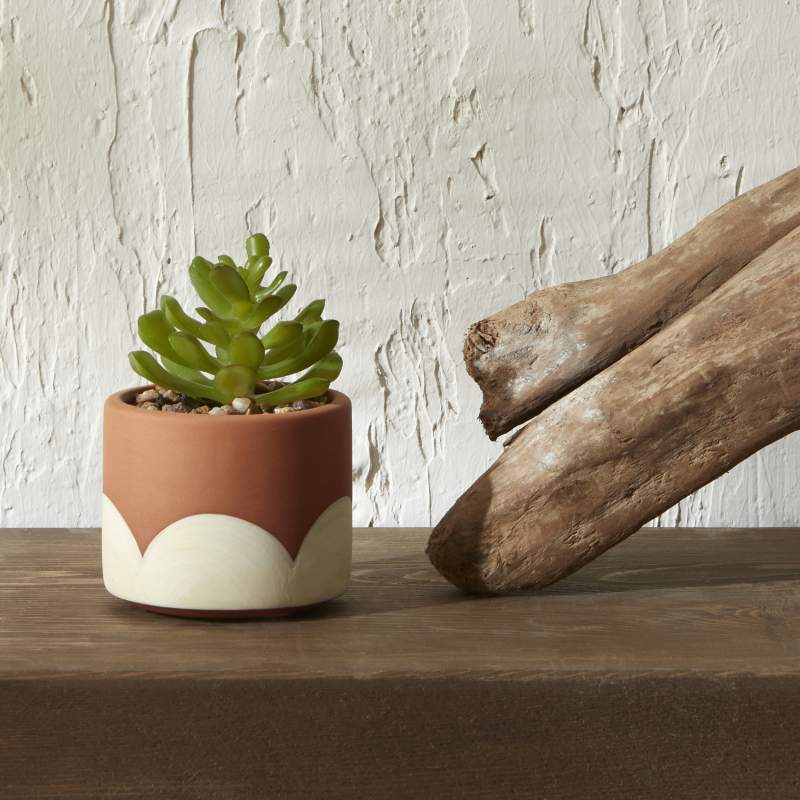 Karaca Home Simple Potted Artificial Plant 9 cm