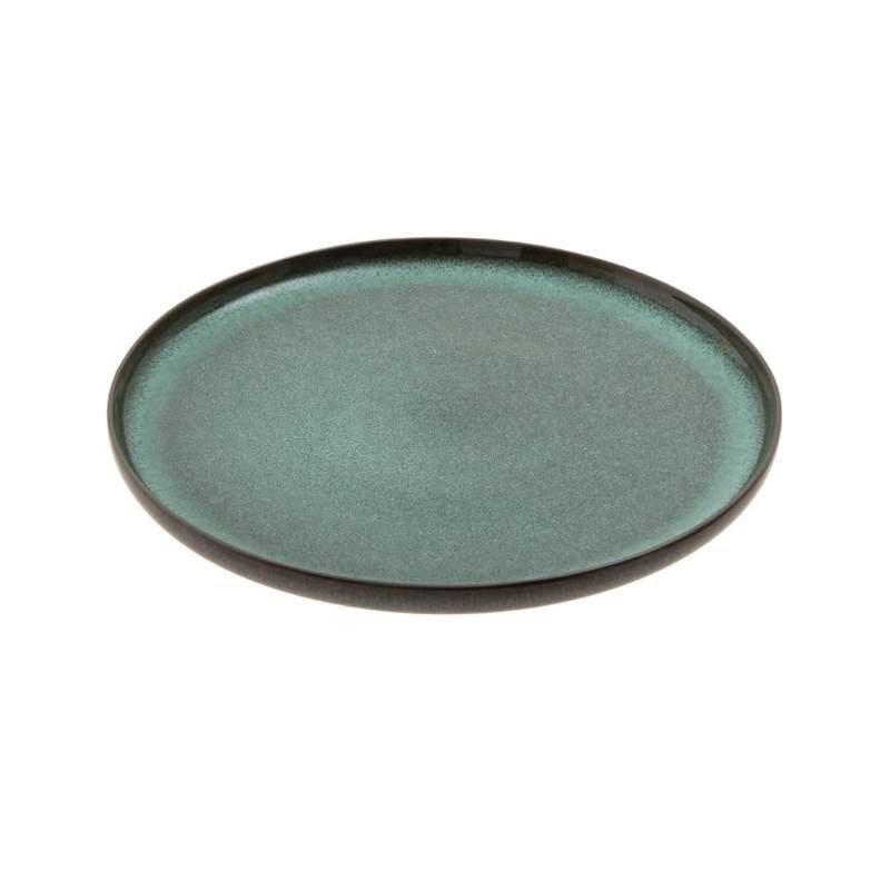 Jumbo Twin Green Flat Plate 26 cm