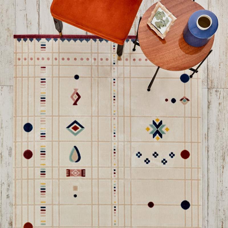 Cashmere Carpet Acrylic Playful Harmony 120x180 cm Cashmere Carpet Acrylic Playful Harmony 120x180 cm