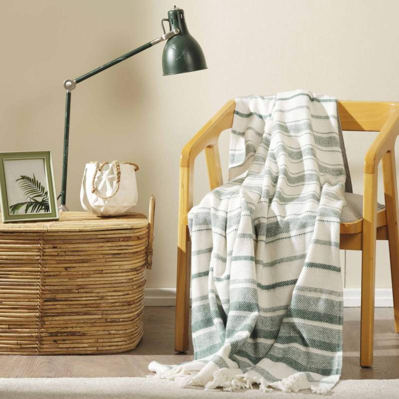 Karaca Home Lucci Green Tv Blanket Karaca Home Lucci Green Tv Blanket