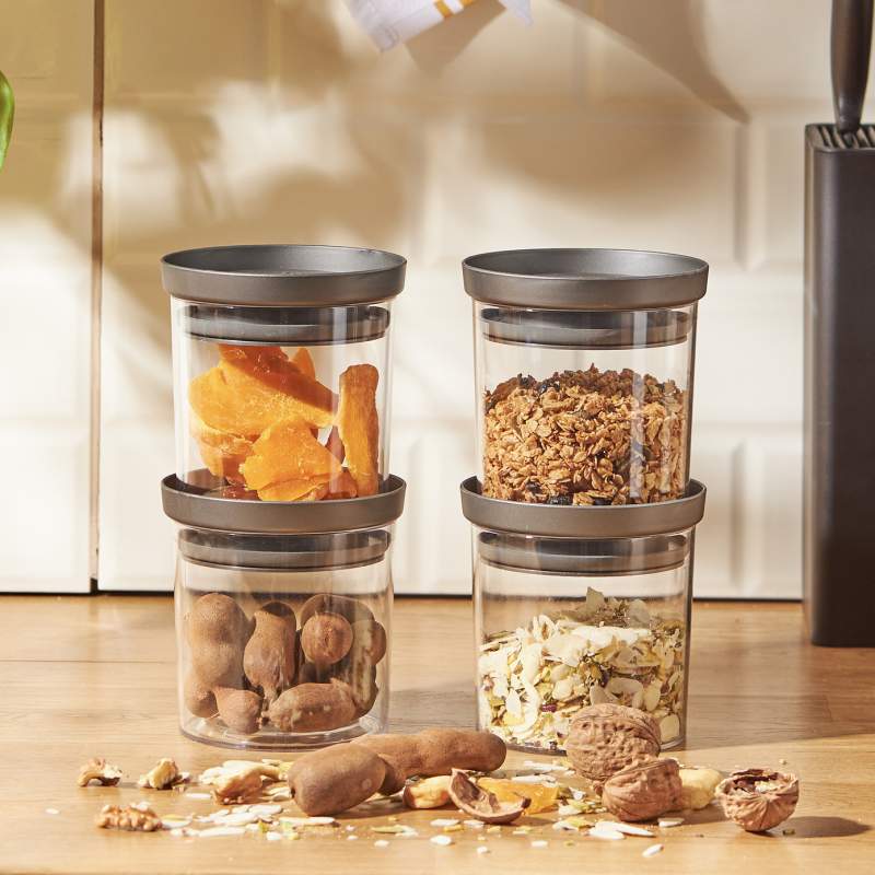 Emsan Arya 4 Small Storage Container Gray