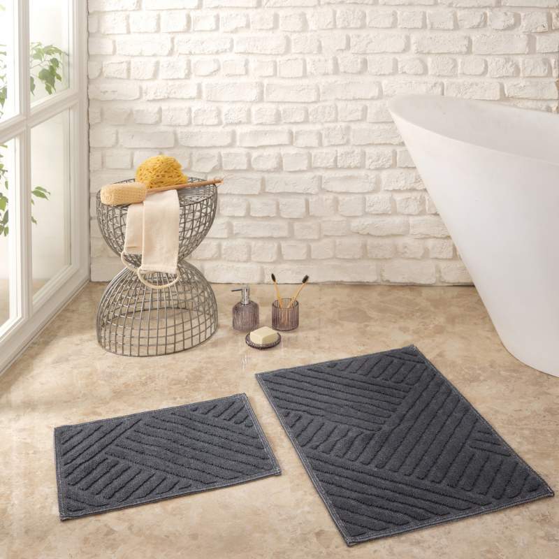 Karaca Home Kelly Line Anthracite Mop Set
