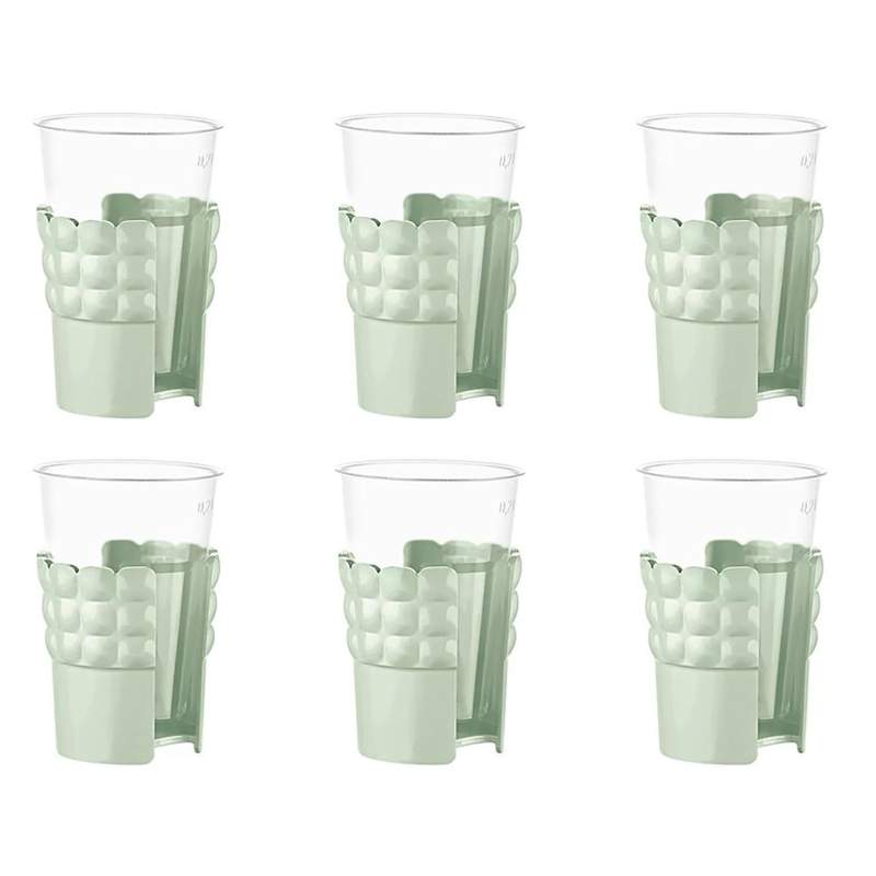 Guzzini Tiffany Green Set of 6 Cups