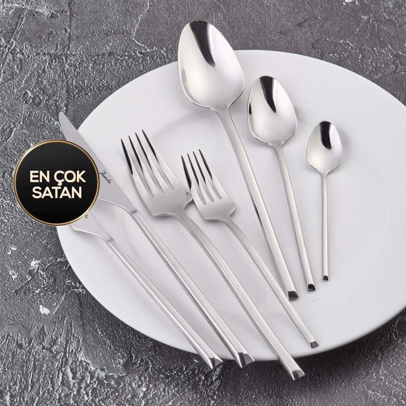 Jumbo 5500 12 Person 84 Piece Cutlery Set