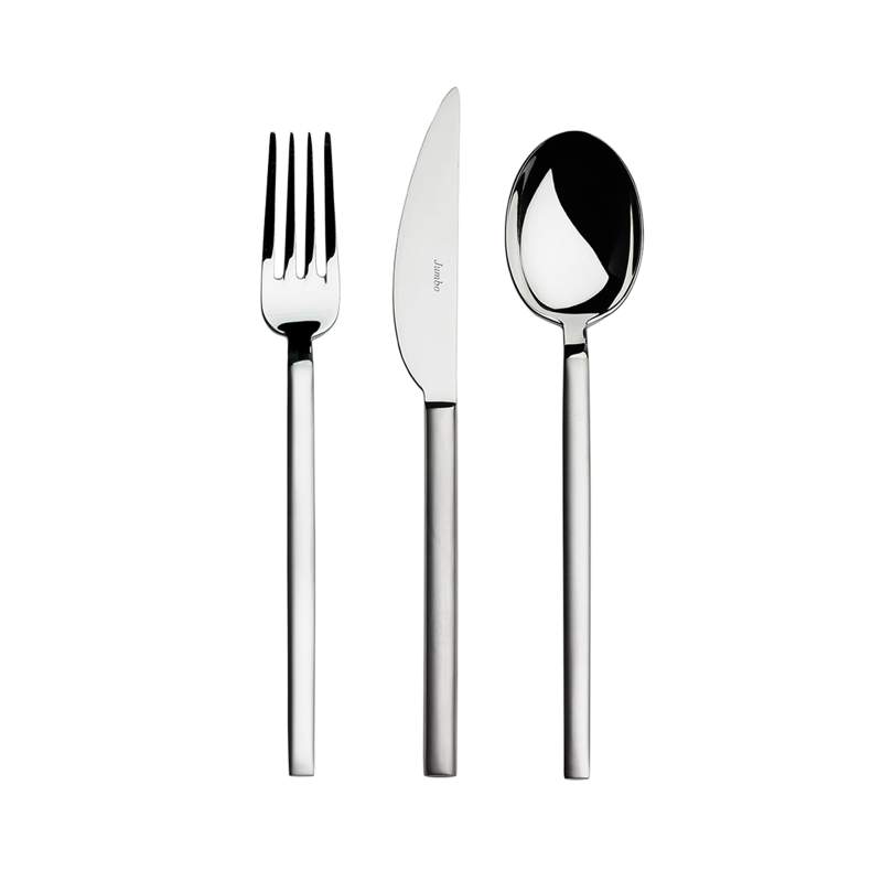 Jumbo 8100 Matt 84 Pcs Cutlery Set for 12 Persons