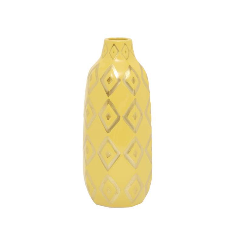 Karaca Home Joyful Yellow Vase
