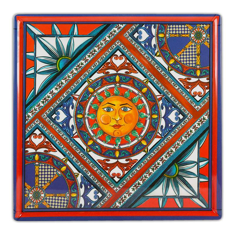 Baci Milano Sole Mio Square Tray 35x35 cm