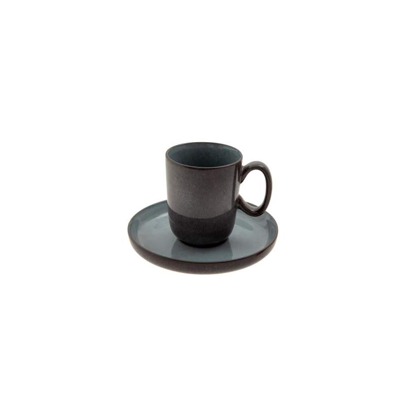 Jumbo Twin Blue Cup Plate 12 cm