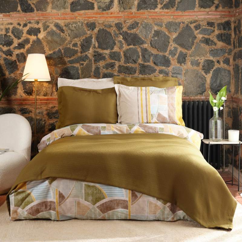 Karaca Home Lena Khaki Double Duet Set Karaca Home Lena Khaki Double Duet Set