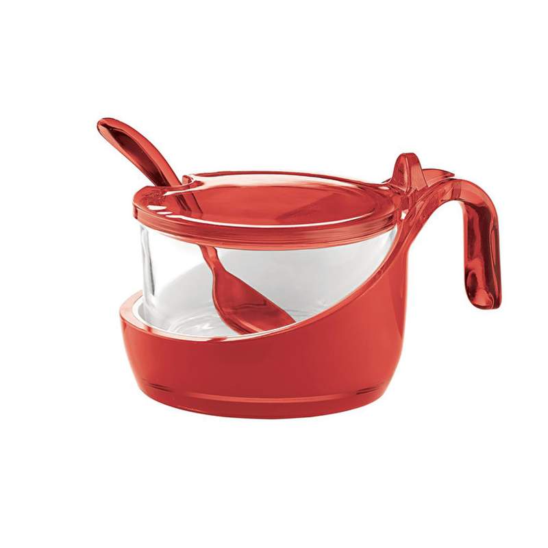 Guzzini Two Tone Sugar Bowl - Red
