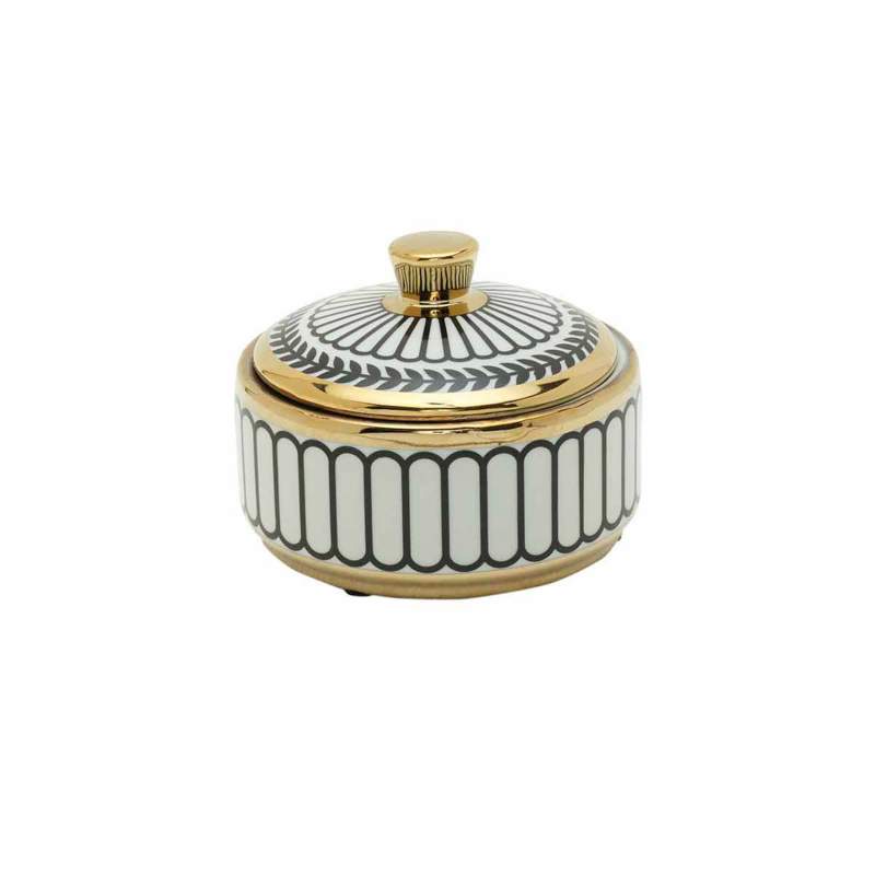 Karaca Home Hailey Decorative Handled Box Karaca Home Hailey Decorative Handled Box