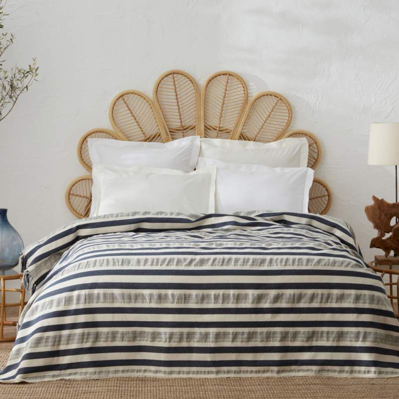 Karaca Home Roller Double Bedspread Indigo Karaca Home Roller Double Bedspread Indigo