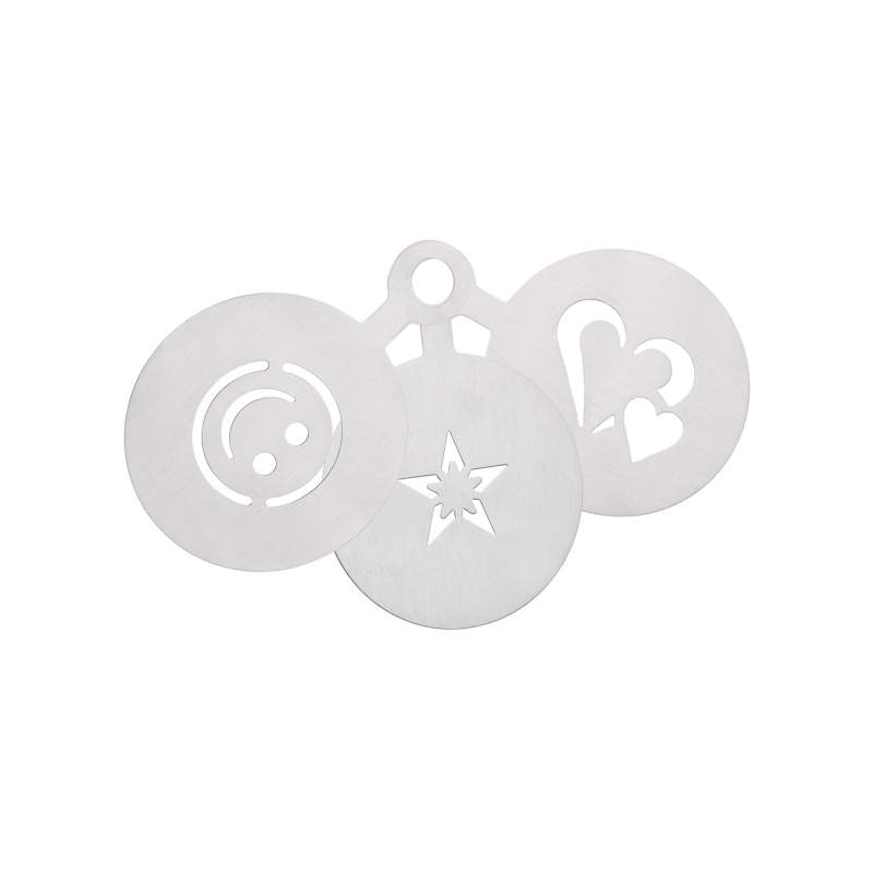 Karaca Happy 3 Pieces Coffee Pattern Pattern