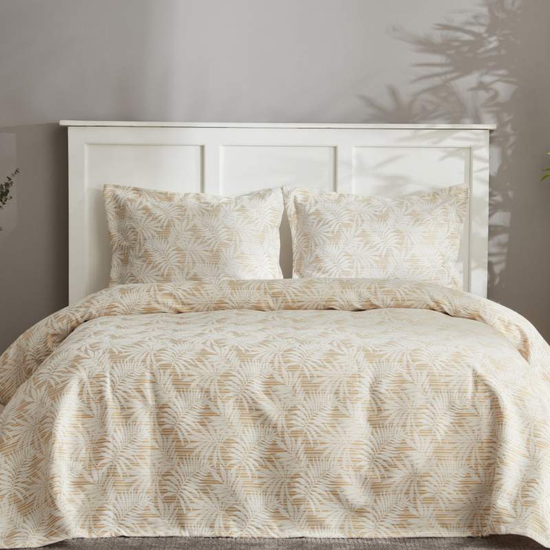 Karaca Home Plant Single Bedspread Yellow Karaca Home Plant Single Bedspread Yellow