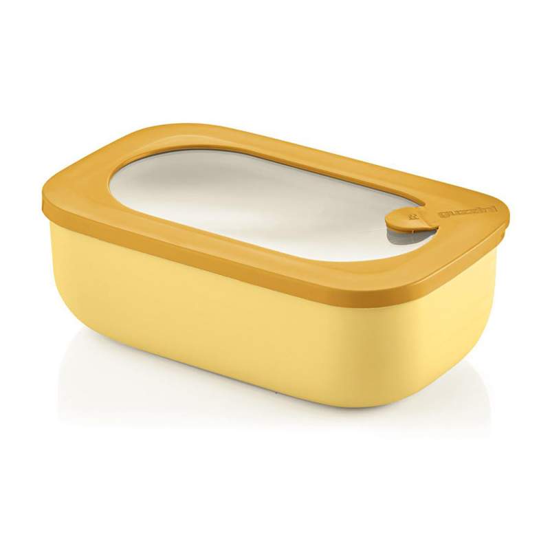 Guzzini Store More Microwave Container -Yellow