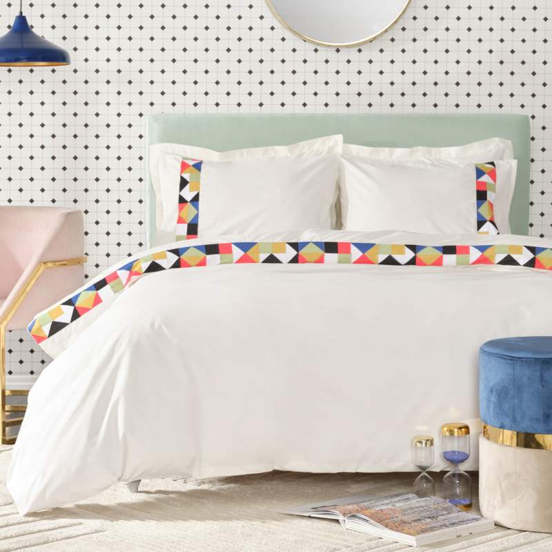 Karaca Home Cedric Multi Double Embroidered Duvet Cover Set Karaca Home Cedric Multi Double Embroidered Duvet Cover Set