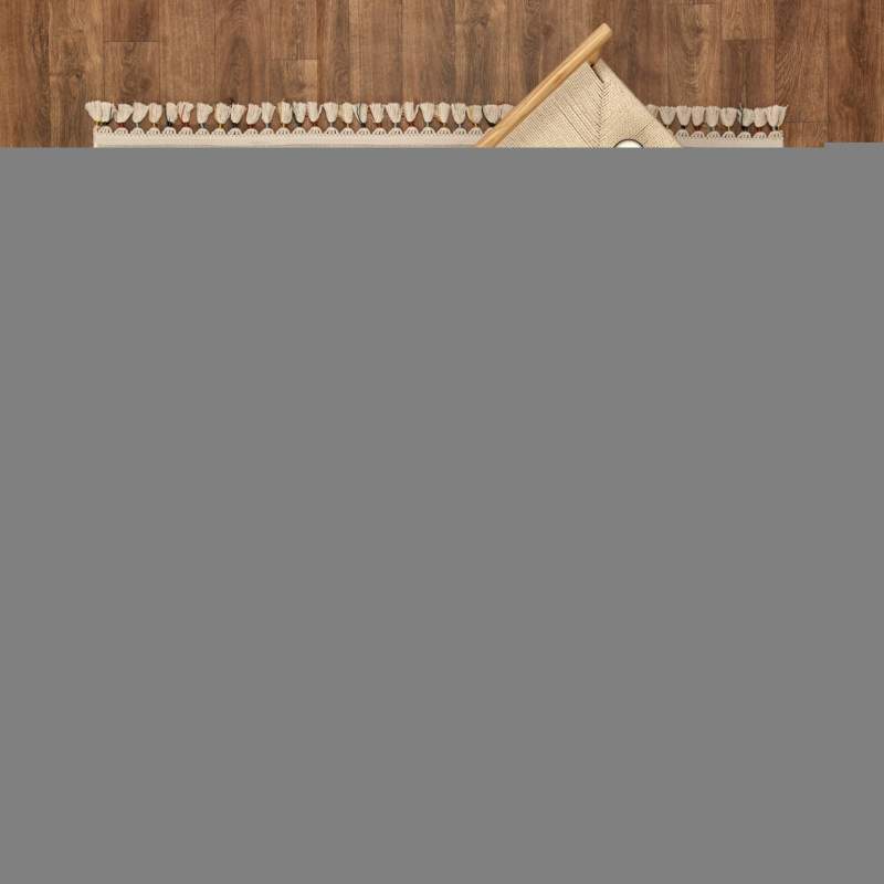 Cashmere Carpet 7/24 Rug and Jute Embroidery 80x150 cm Cashmere Carpet 7/24 Rug and Jute Embroidery 80x150 cm