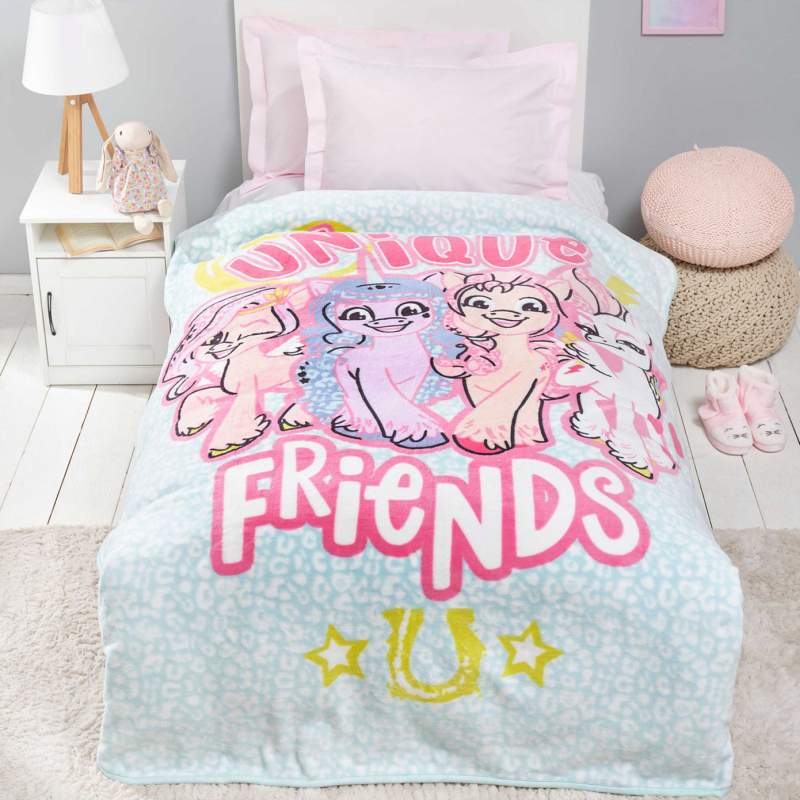 My Little Pony by Karaca Home Unique Friends Single Blanket My Little Pony by Karaca Home Unique Friends Single Blanket