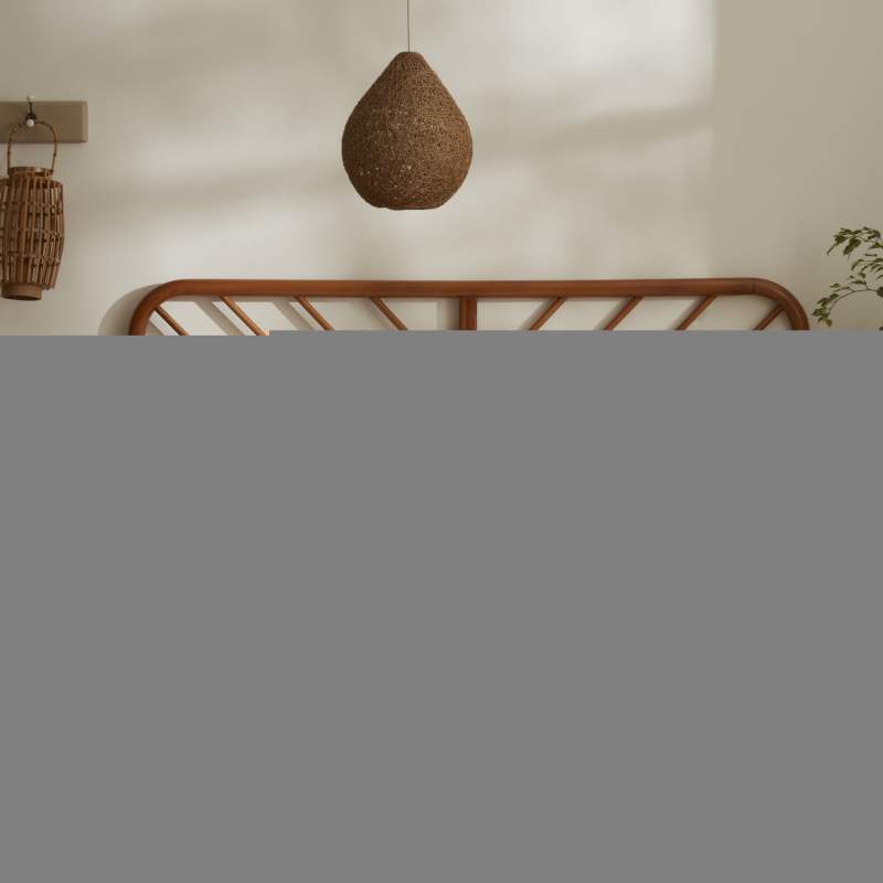 Karaca Home Nature Lover Lorena Bamboo Double Jacquard Pique 200x230 cm Beige