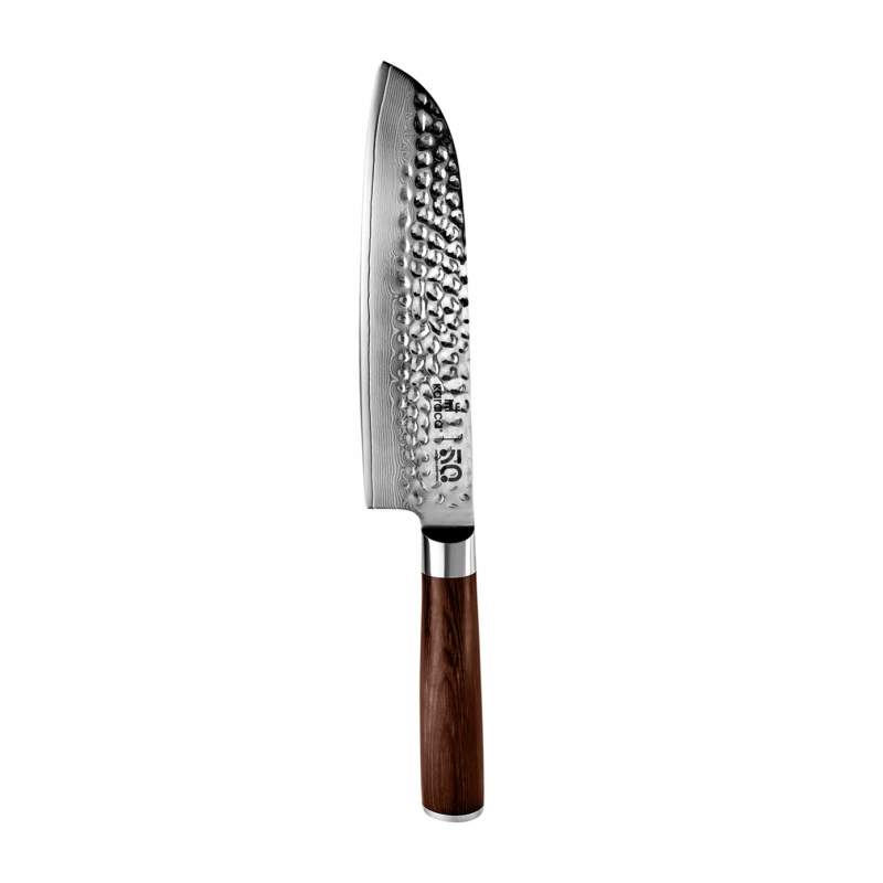 Karaca 50th Anniversary Signature Collection x Damascus Santoku Knife
