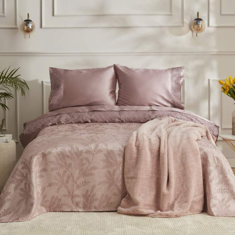 Karaca Home Tuğçe 6 Piece Private Dowery Set Rose