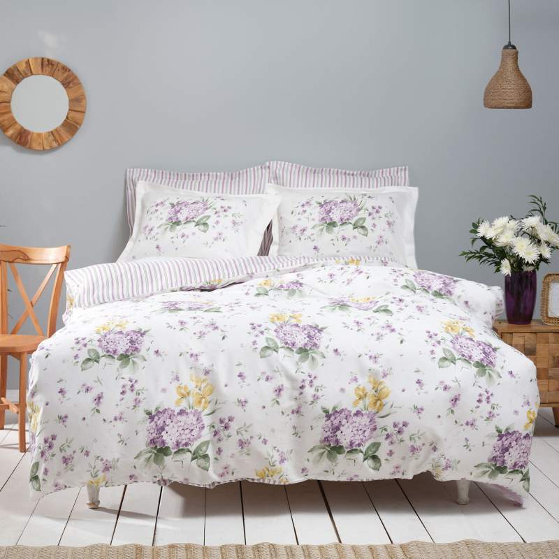 Karaca Home Clementi Salmon Double 100% Cotton Satin Duvet Cover Set Karaca Home Clementi Salmon Double 100% Cotton Satin Duvet Cover Set