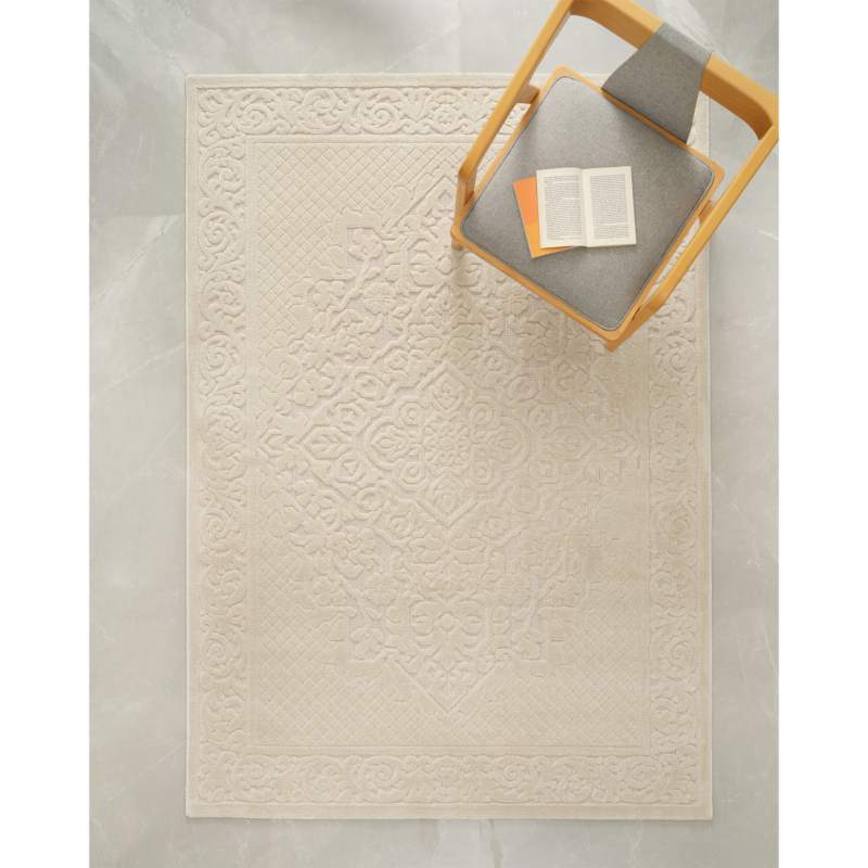 Cashmere Carpet 7/24 Queen Diana White 200x290 cm Cashmere Carpet 7/24 Queen Diana White 200x290 cm