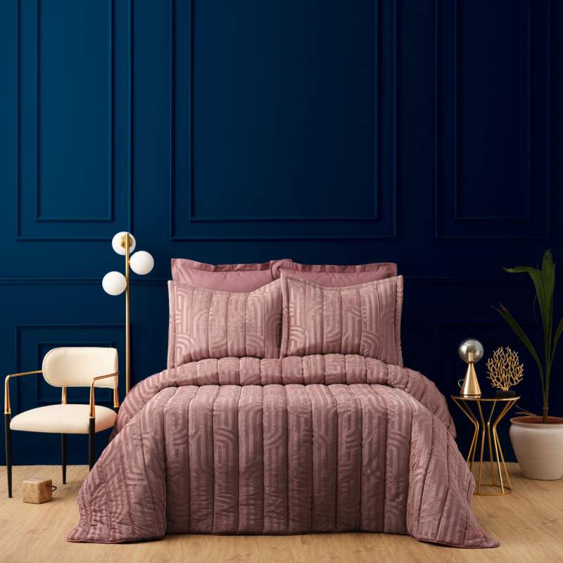 Karaca Home Alba Deco Powder 6 Pcs Private Double Comfort Set Karaca Home Alba Deco Powder 6 Pcs Private Double Comfort Set