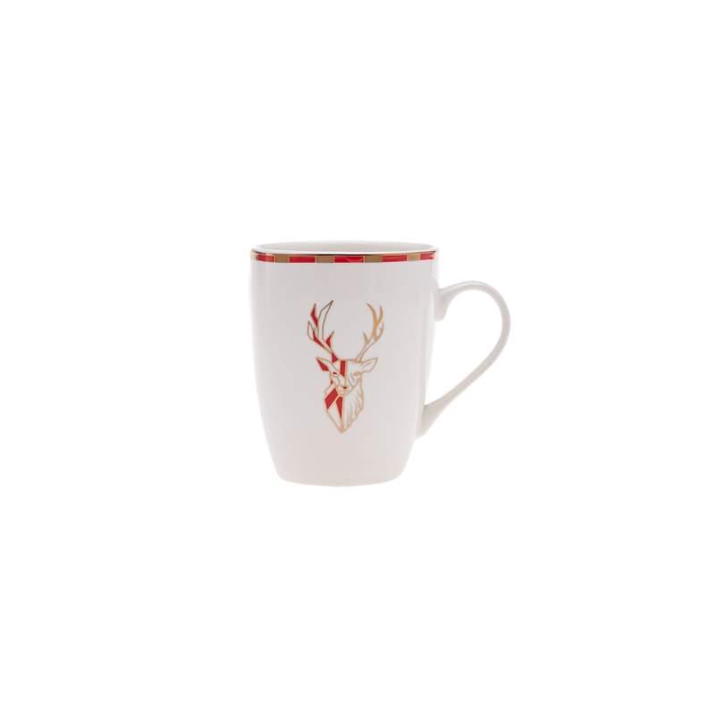 Karaca Aries Red Yellow Mug 340 ml