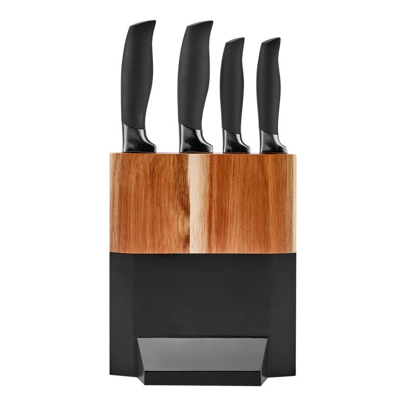 Karaca Celesse 5 Piece Knife Set Black