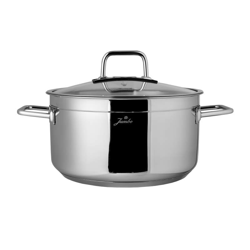 Jumbo Modena XL Stainless Steel Deep Pot 20 cm