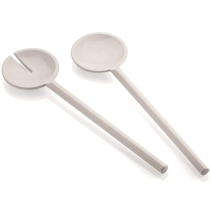 Guzzini Tiffany Salad Serving Set Cream