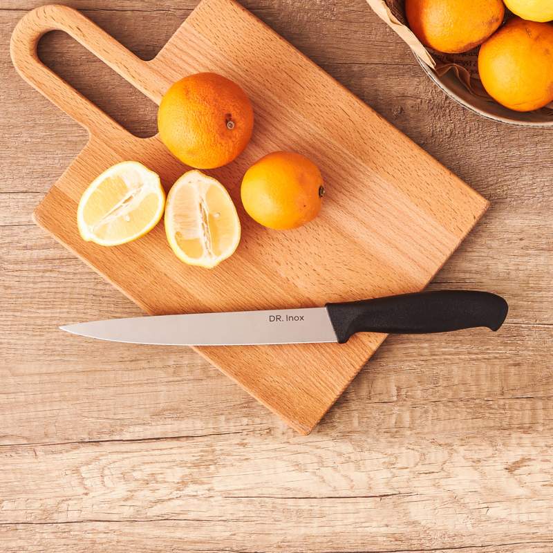 Dr. Inox Slicing Knife Black