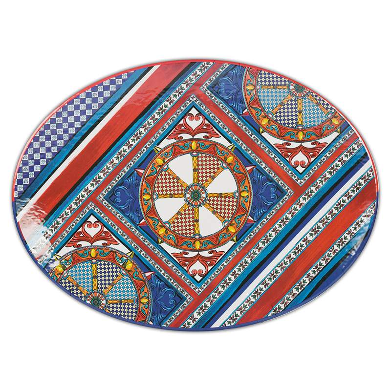 Baci Milano Sole Mio Oval Plate 49x36 cm