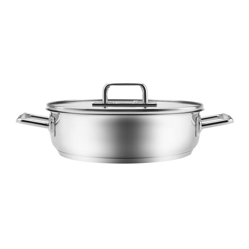 Karaca Grace Steel Low Pot 26 cm 3.4 Liter