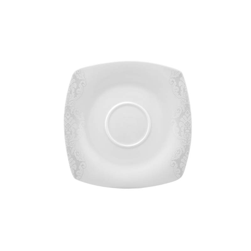 Karaca Fine Pearl Node Teacup Plate